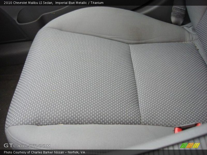 Imperial Blue Metallic / Titanium 2010 Chevrolet Malibu LS Sedan