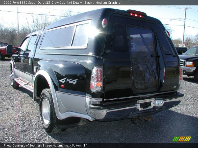 Black / Medium Graphite 2000 Ford F350 Super Duty XLT Crew Cab 4x4 Dually