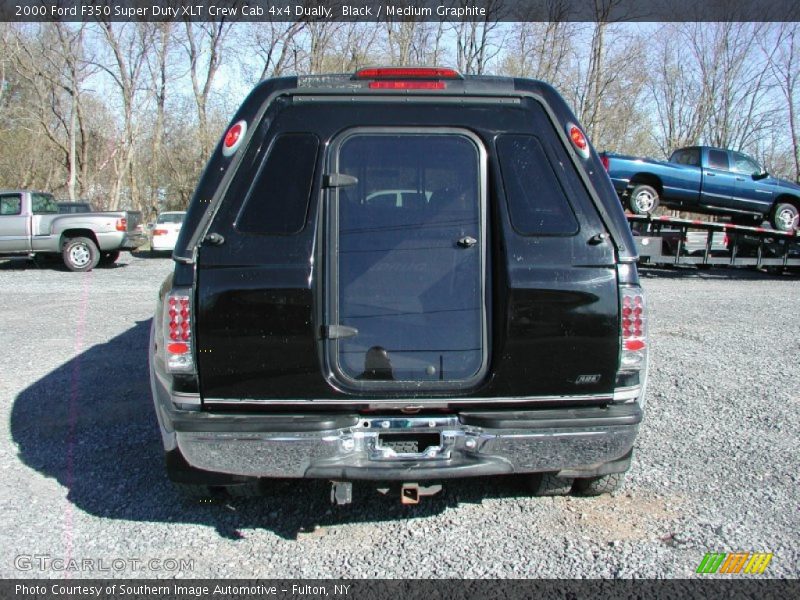 Black / Medium Graphite 2000 Ford F350 Super Duty XLT Crew Cab 4x4 Dually