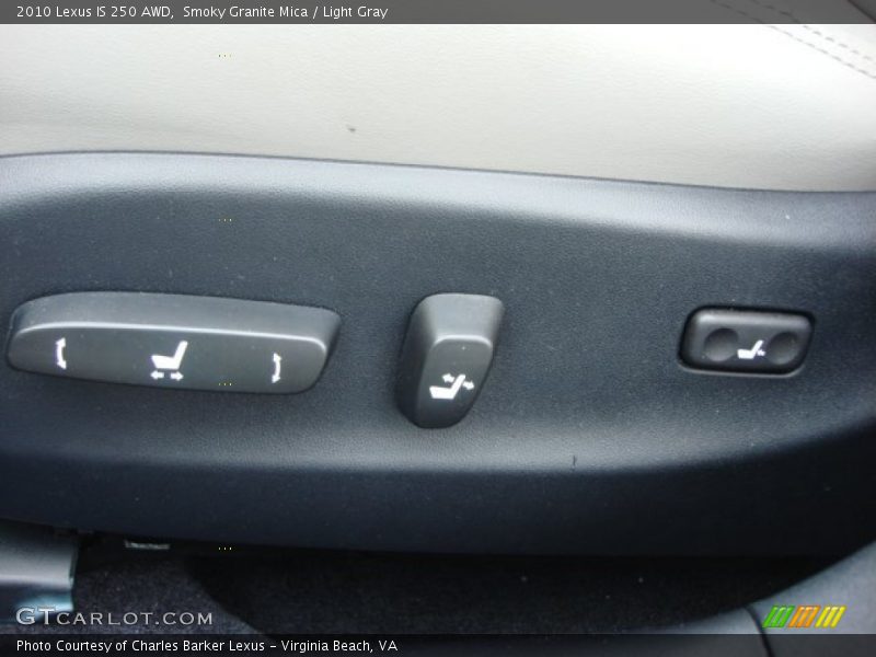 Smoky Granite Mica / Light Gray 2010 Lexus IS 250 AWD