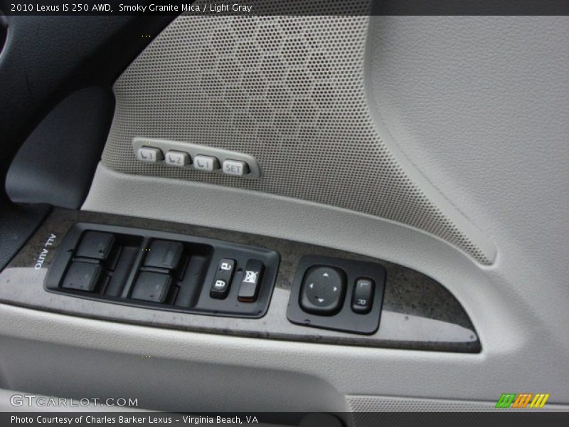 Smoky Granite Mica / Light Gray 2010 Lexus IS 250 AWD