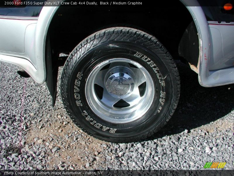 Black / Medium Graphite 2000 Ford F350 Super Duty XLT Crew Cab 4x4 Dually