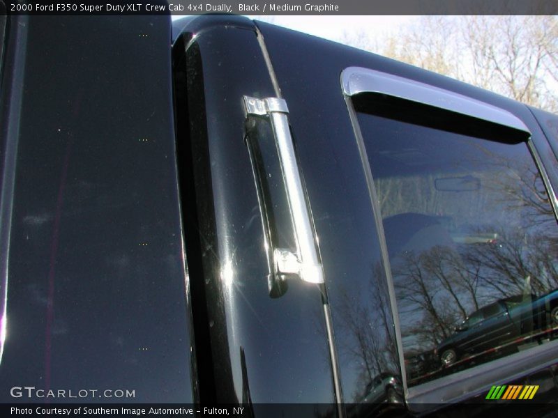 Black / Medium Graphite 2000 Ford F350 Super Duty XLT Crew Cab 4x4 Dually