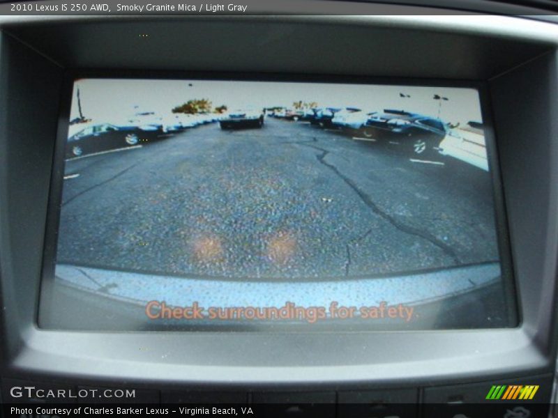 Smoky Granite Mica / Light Gray 2010 Lexus IS 250 AWD