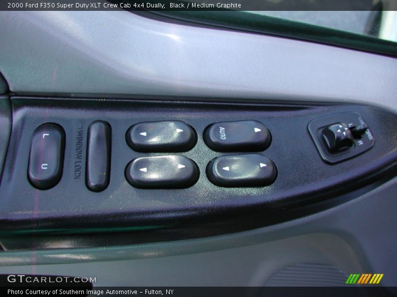 Black / Medium Graphite 2000 Ford F350 Super Duty XLT Crew Cab 4x4 Dually