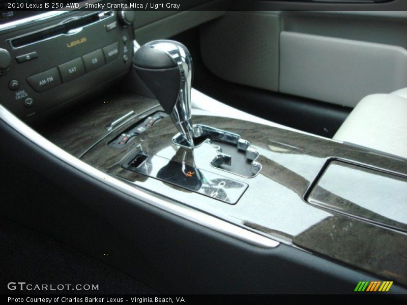 Smoky Granite Mica / Light Gray 2010 Lexus IS 250 AWD