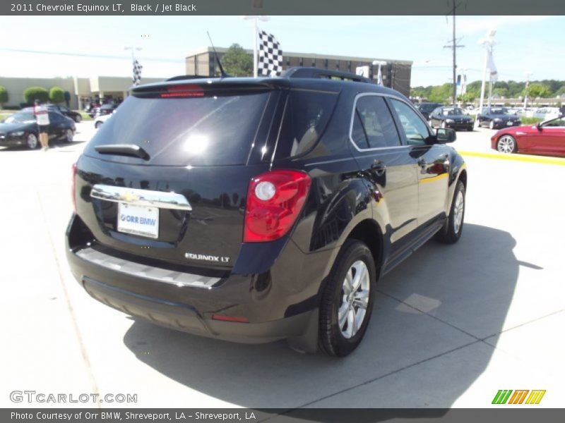 Black / Jet Black 2011 Chevrolet Equinox LT