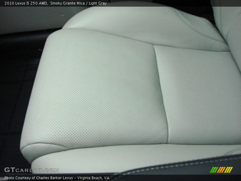 Smoky Granite Mica / Light Gray 2010 Lexus IS 250 AWD