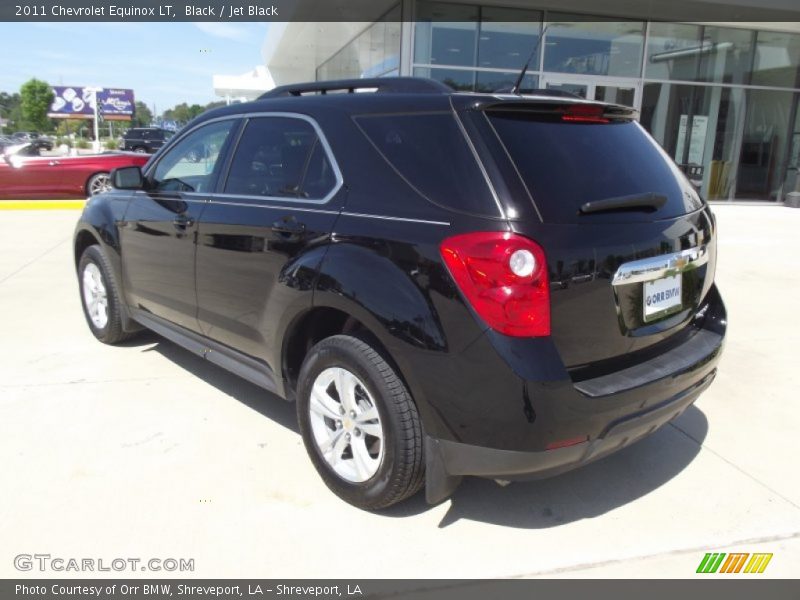 Black / Jet Black 2011 Chevrolet Equinox LT