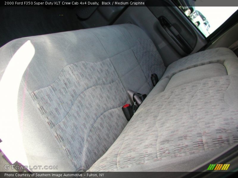 Black / Medium Graphite 2000 Ford F350 Super Duty XLT Crew Cab 4x4 Dually