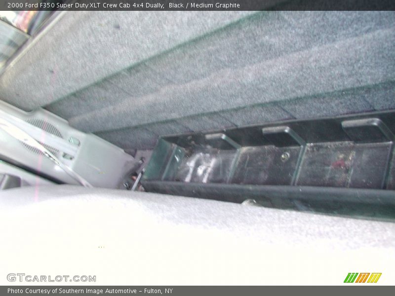 Black / Medium Graphite 2000 Ford F350 Super Duty XLT Crew Cab 4x4 Dually