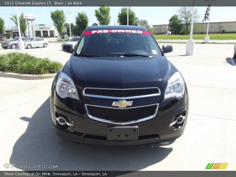 Black / Jet Black 2011 Chevrolet Equinox LT
