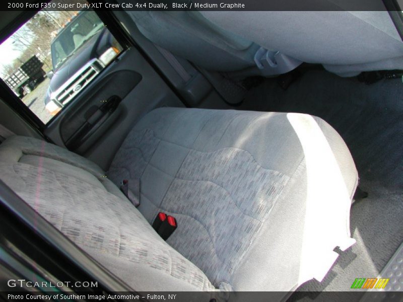 Black / Medium Graphite 2000 Ford F350 Super Duty XLT Crew Cab 4x4 Dually