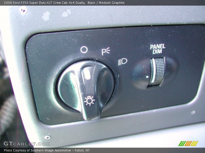 Black / Medium Graphite 2000 Ford F350 Super Duty XLT Crew Cab 4x4 Dually