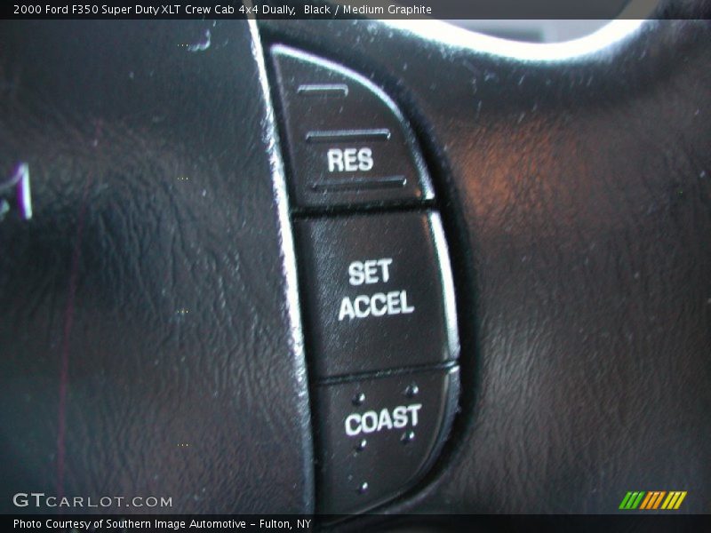Black / Medium Graphite 2000 Ford F350 Super Duty XLT Crew Cab 4x4 Dually