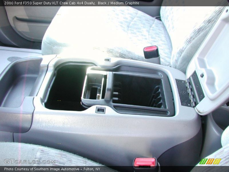 Black / Medium Graphite 2000 Ford F350 Super Duty XLT Crew Cab 4x4 Dually