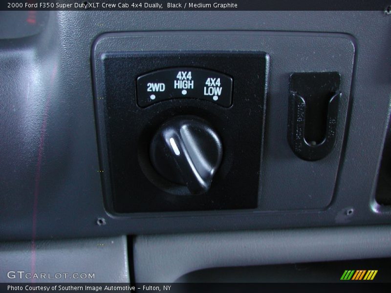 Black / Medium Graphite 2000 Ford F350 Super Duty XLT Crew Cab 4x4 Dually