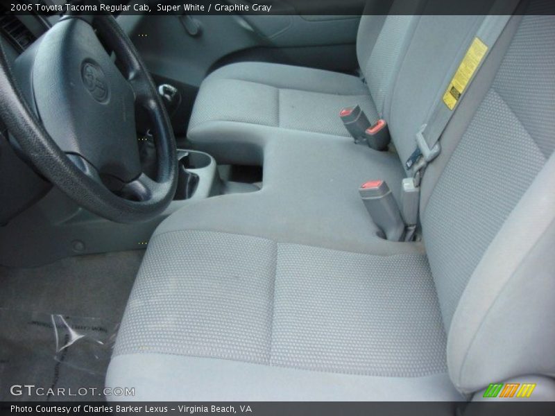 Super White / Graphite Gray 2006 Toyota Tacoma Regular Cab
