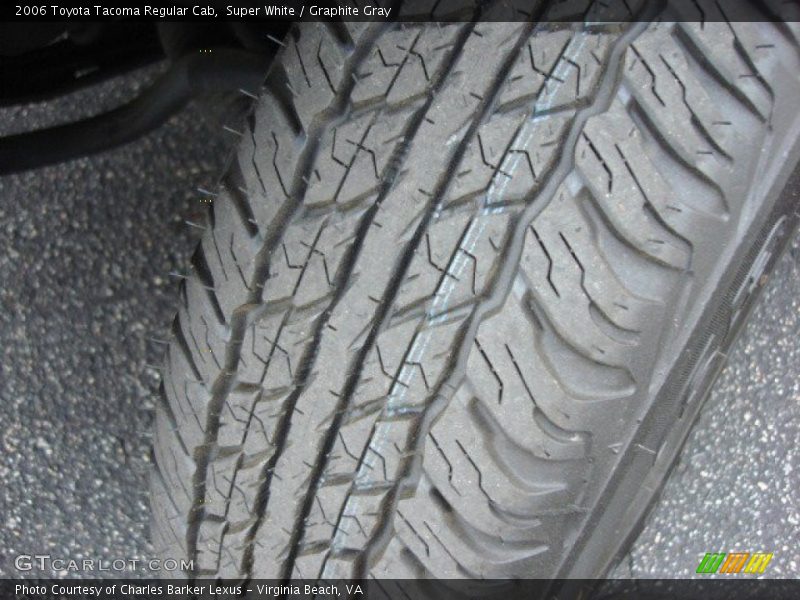 Super White / Graphite Gray 2006 Toyota Tacoma Regular Cab