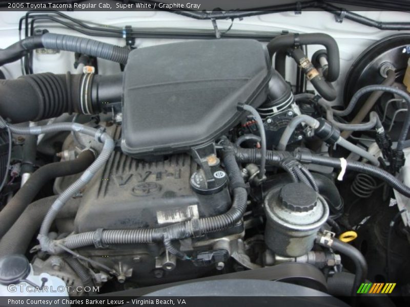 Super White / Graphite Gray 2006 Toyota Tacoma Regular Cab