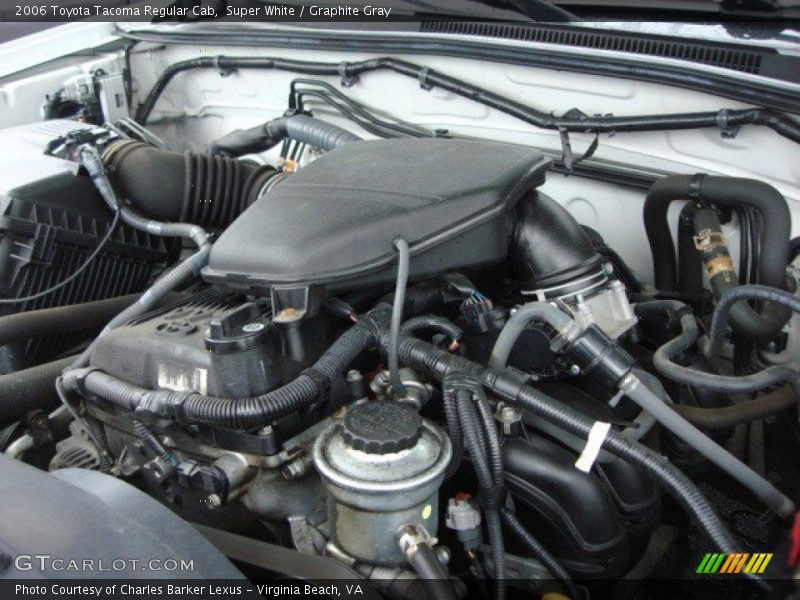 Super White / Graphite Gray 2006 Toyota Tacoma Regular Cab