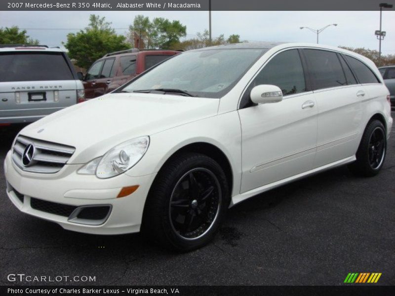 Alabaster White / Macadamia 2007 Mercedes-Benz R 350 4Matic