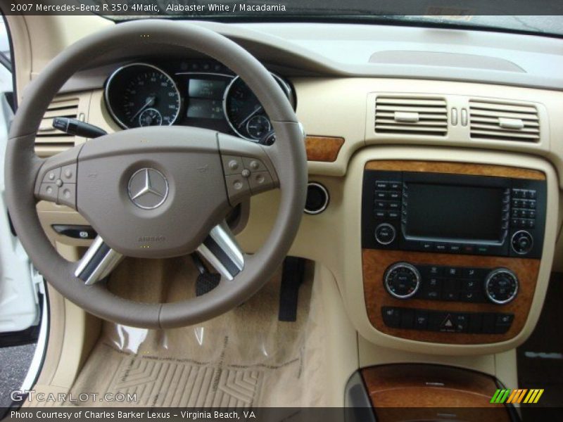Alabaster White / Macadamia 2007 Mercedes-Benz R 350 4Matic