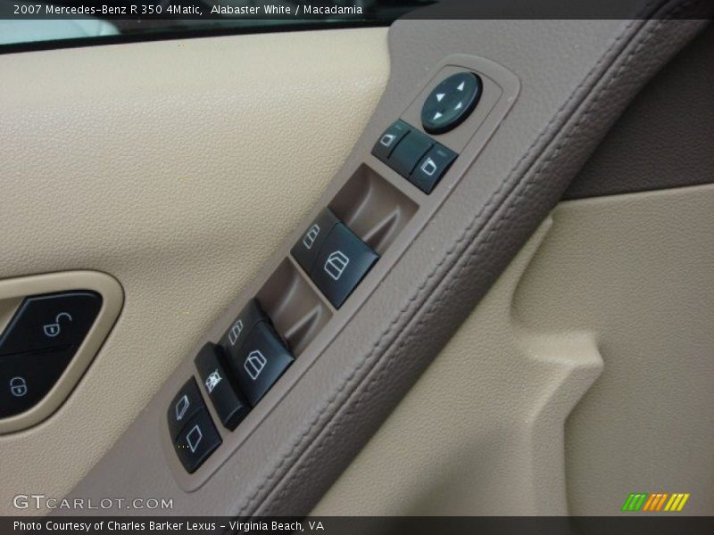 Alabaster White / Macadamia 2007 Mercedes-Benz R 350 4Matic