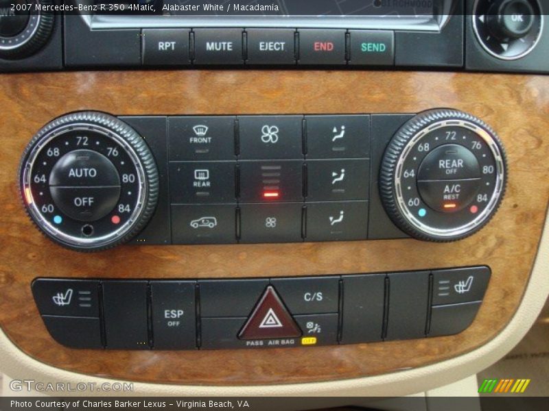 Alabaster White / Macadamia 2007 Mercedes-Benz R 350 4Matic
