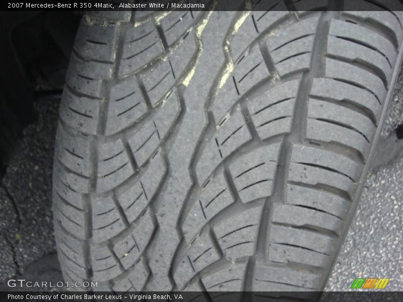 Alabaster White / Macadamia 2007 Mercedes-Benz R 350 4Matic