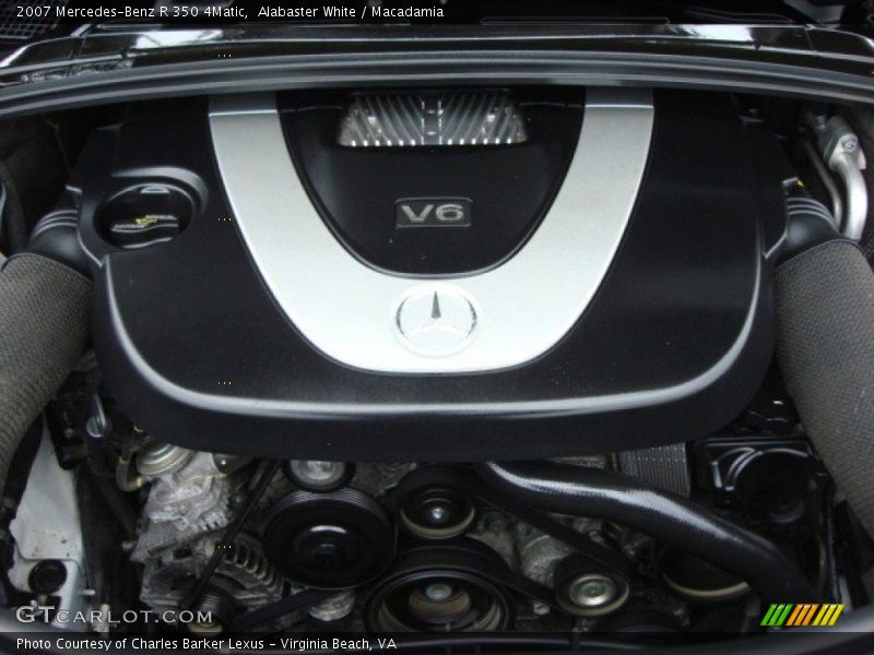 Alabaster White / Macadamia 2007 Mercedes-Benz R 350 4Matic