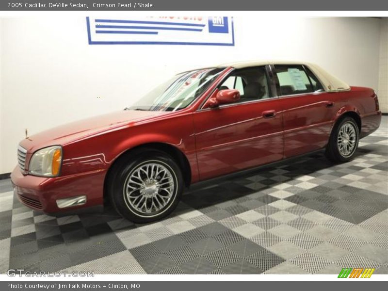 Crimson Pearl / Shale 2005 Cadillac DeVille Sedan