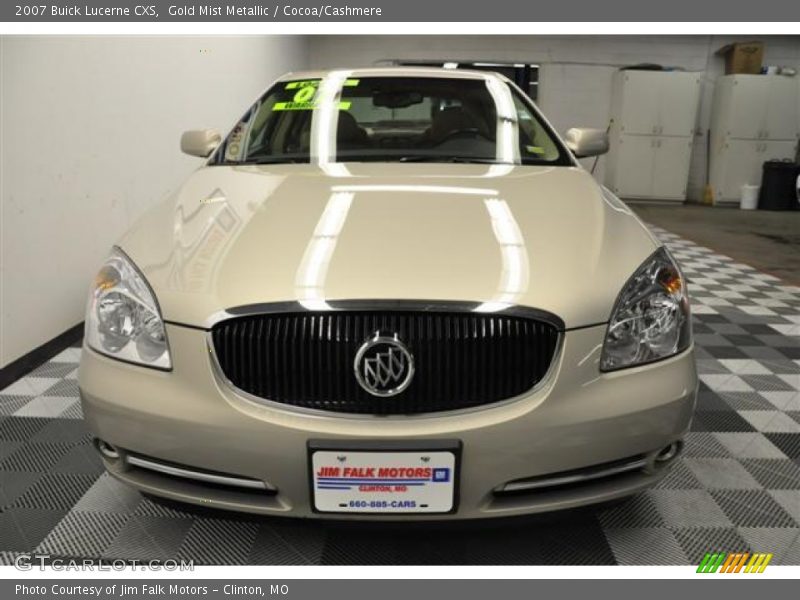 Gold Mist Metallic / Cocoa/Cashmere 2007 Buick Lucerne CXS