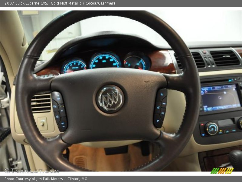 Gold Mist Metallic / Cocoa/Cashmere 2007 Buick Lucerne CXS