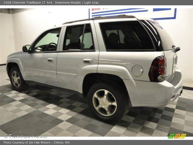 Silverstone Metallic / Light Gray 2008 Chevrolet TrailBlazer LT 4x4