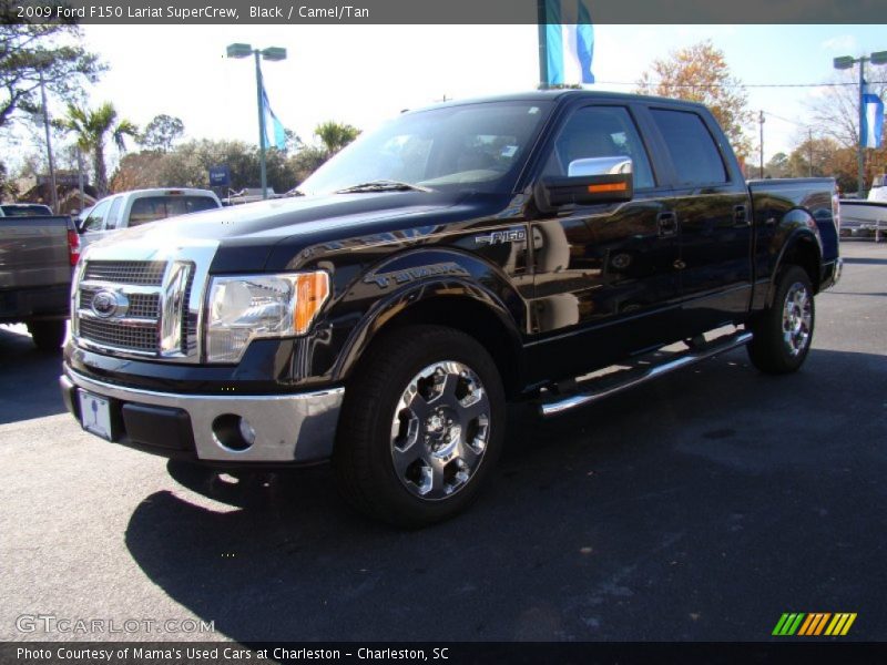 Black / Camel/Tan 2009 Ford F150 Lariat SuperCrew
