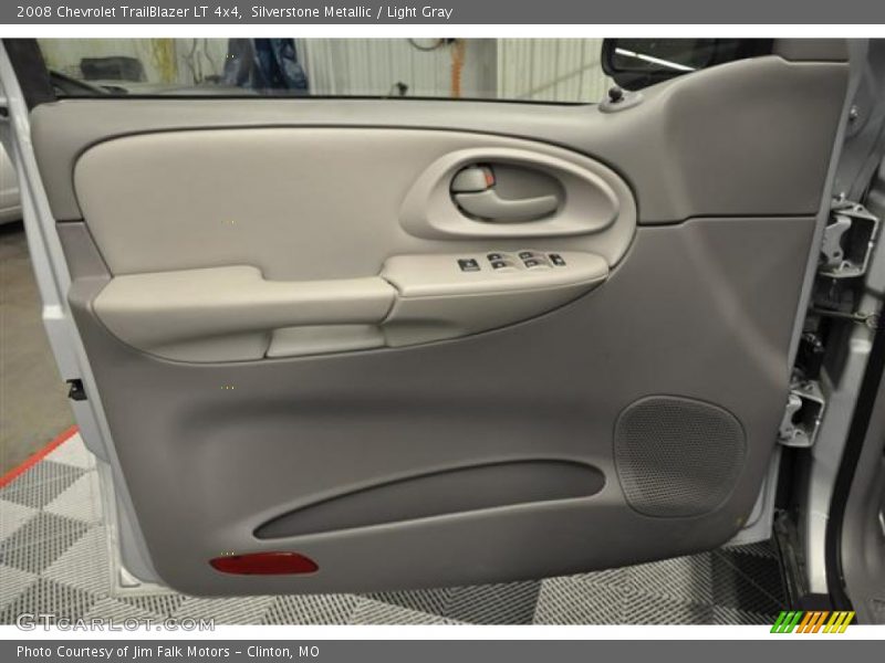 Silverstone Metallic / Light Gray 2008 Chevrolet TrailBlazer LT 4x4