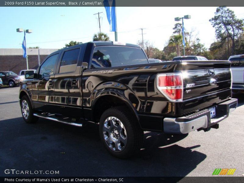 Black / Camel/Tan 2009 Ford F150 Lariat SuperCrew