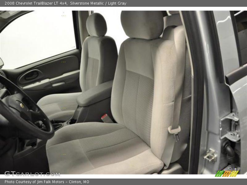 Silverstone Metallic / Light Gray 2008 Chevrolet TrailBlazer LT 4x4