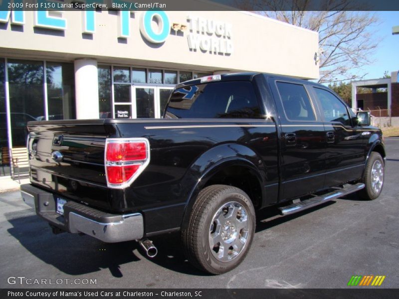 Black / Camel/Tan 2009 Ford F150 Lariat SuperCrew