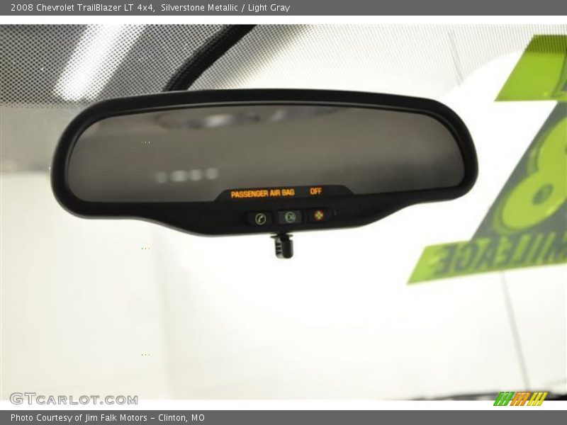 Silverstone Metallic / Light Gray 2008 Chevrolet TrailBlazer LT 4x4