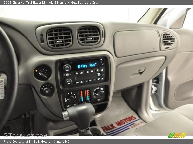 Silverstone Metallic / Light Gray 2008 Chevrolet TrailBlazer LT 4x4