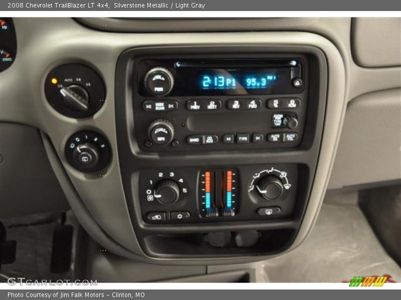 Silverstone Metallic / Light Gray 2008 Chevrolet TrailBlazer LT 4x4