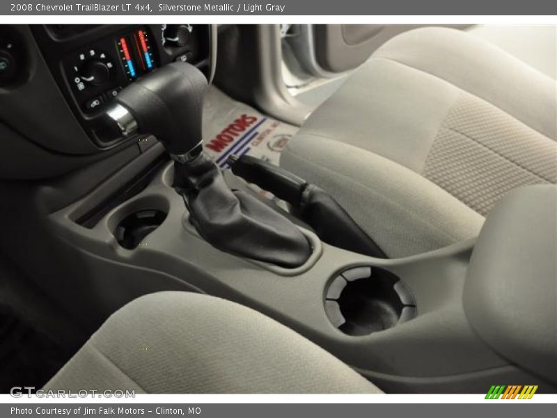 Silverstone Metallic / Light Gray 2008 Chevrolet TrailBlazer LT 4x4