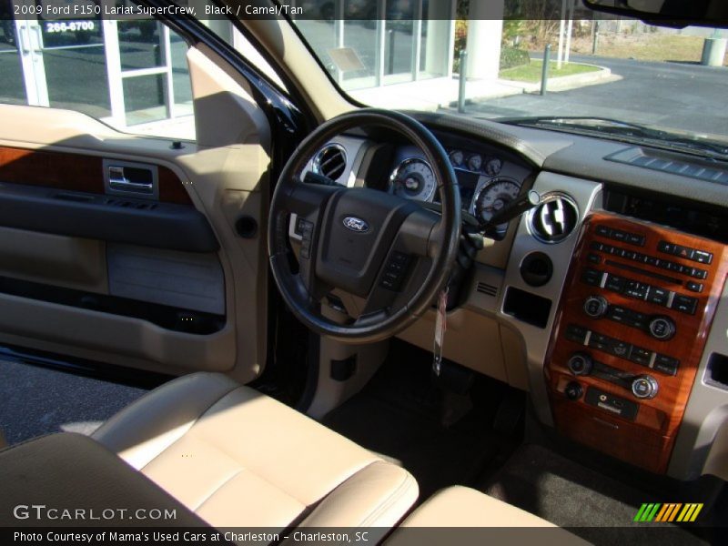 Black / Camel/Tan 2009 Ford F150 Lariat SuperCrew