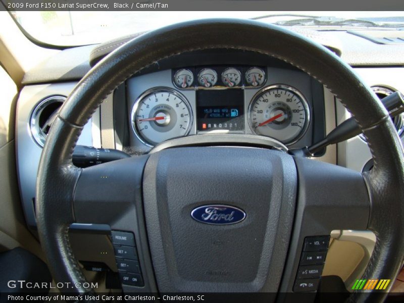 Black / Camel/Tan 2009 Ford F150 Lariat SuperCrew