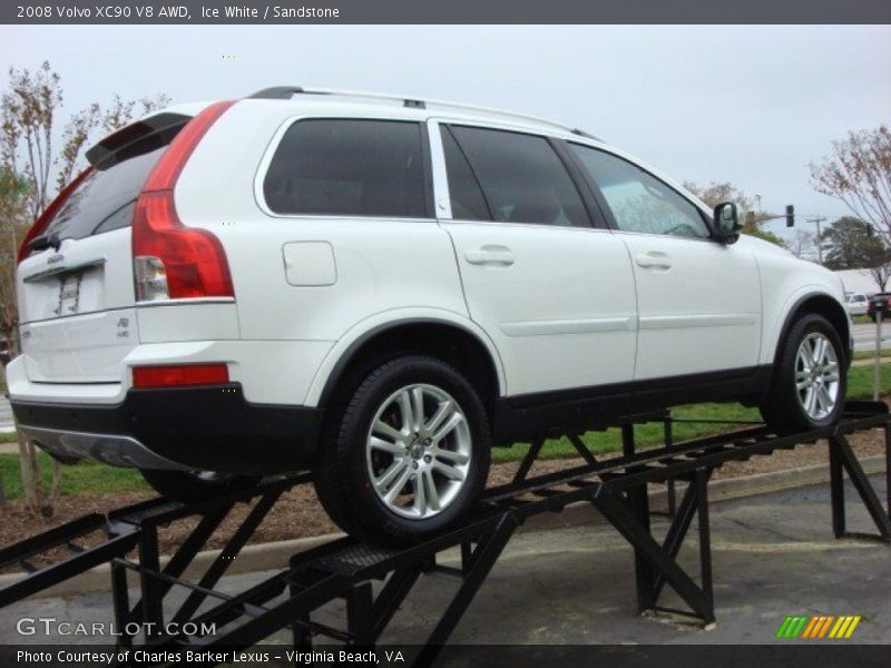 Ice White / Sandstone 2008 Volvo XC90 V8 AWD