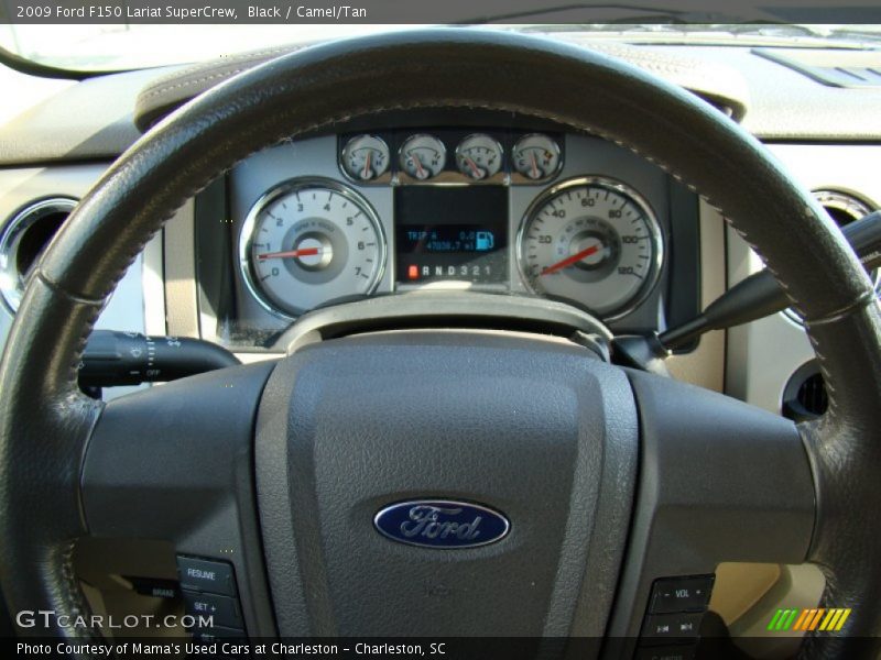 Black / Camel/Tan 2009 Ford F150 Lariat SuperCrew