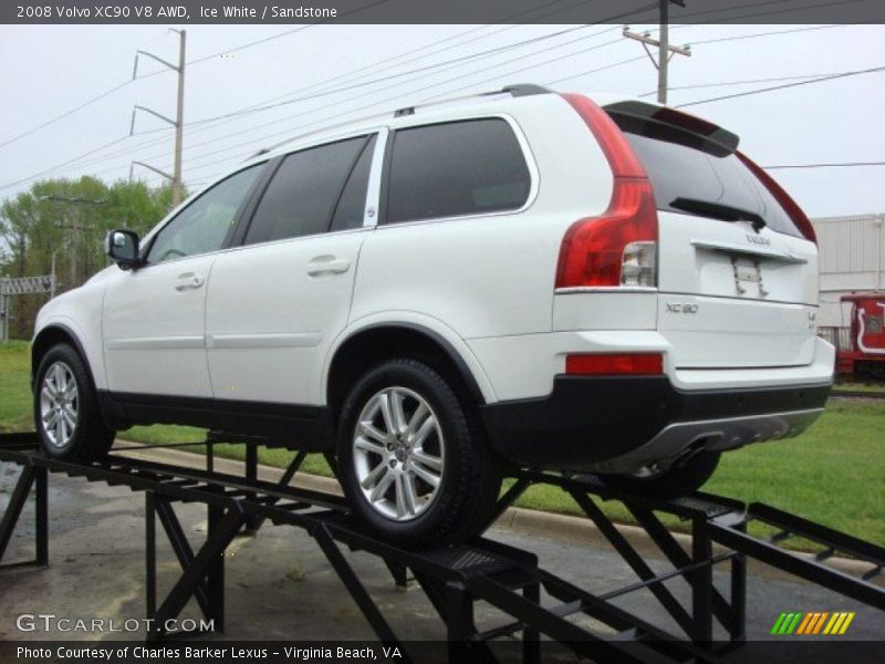 Ice White / Sandstone 2008 Volvo XC90 V8 AWD