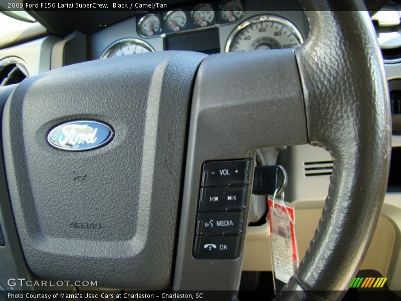 Black / Camel/Tan 2009 Ford F150 Lariat SuperCrew